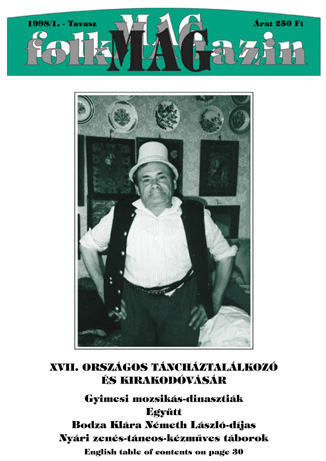 Cover of A Magyar Rádió I. Népzenei Versenye