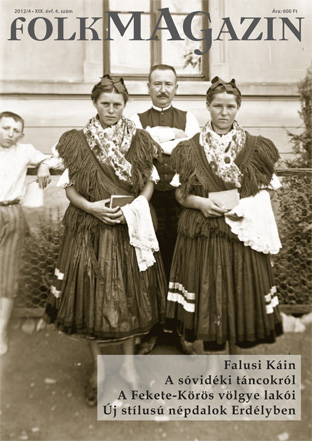 Cover of Táncházak, tanfolyamok, folk-klubok listája - 2012/4