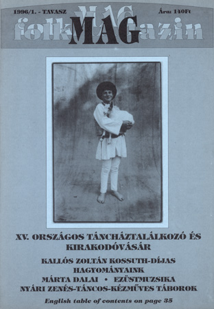 Cover of Zenés - táncos - kézműves táborok 1996/1