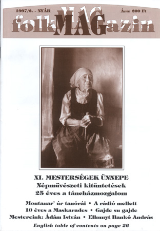 Cover of Hagyomány és korszerűség a néptáncmozgalomban